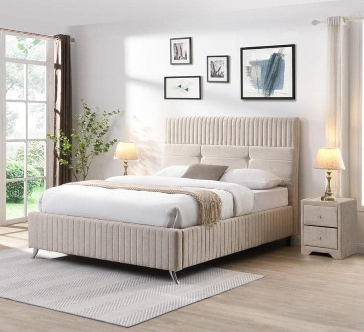 simply HAZEL Bed Complete The Cork Bed - FREE DELIVERY