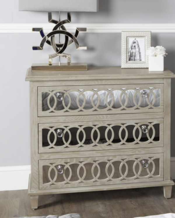 BAYVIEW 3 DRAWER CHEST by Lina Home