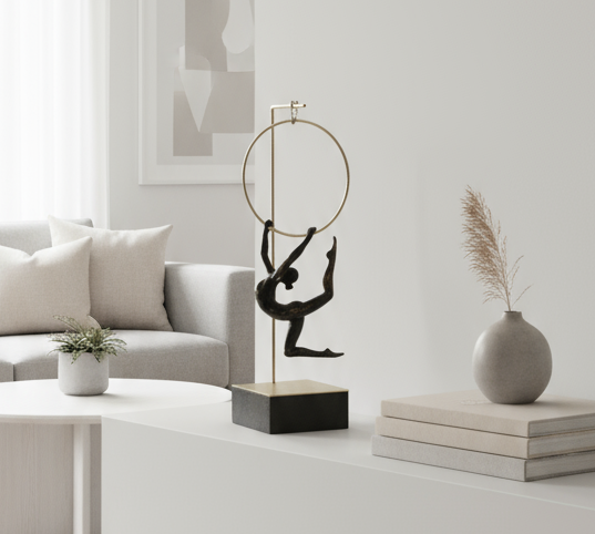 simply HAZEL Decoratrive Item Gymnast A GYMNAST RESIN & METAL figurine (3 variants to choose from.)