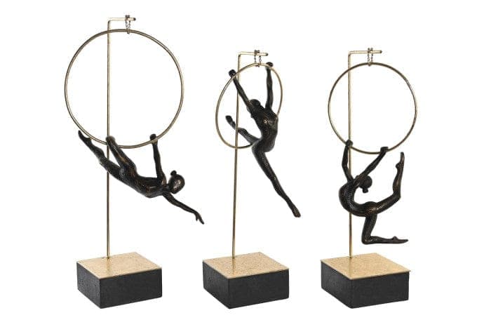 simply HAZEL Decoratrive Item GYMNAST RESIN & METAL figurine (3 variants to choose from.)