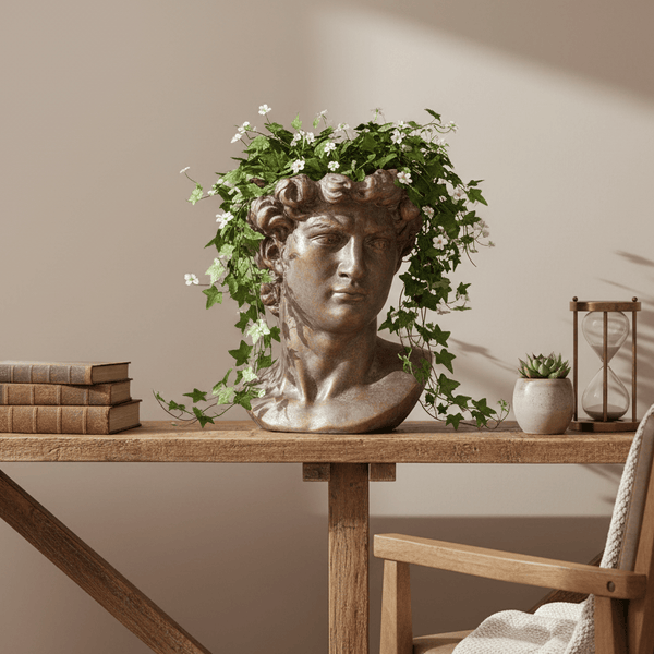 AGED CARA FLOWERPOT STAND
