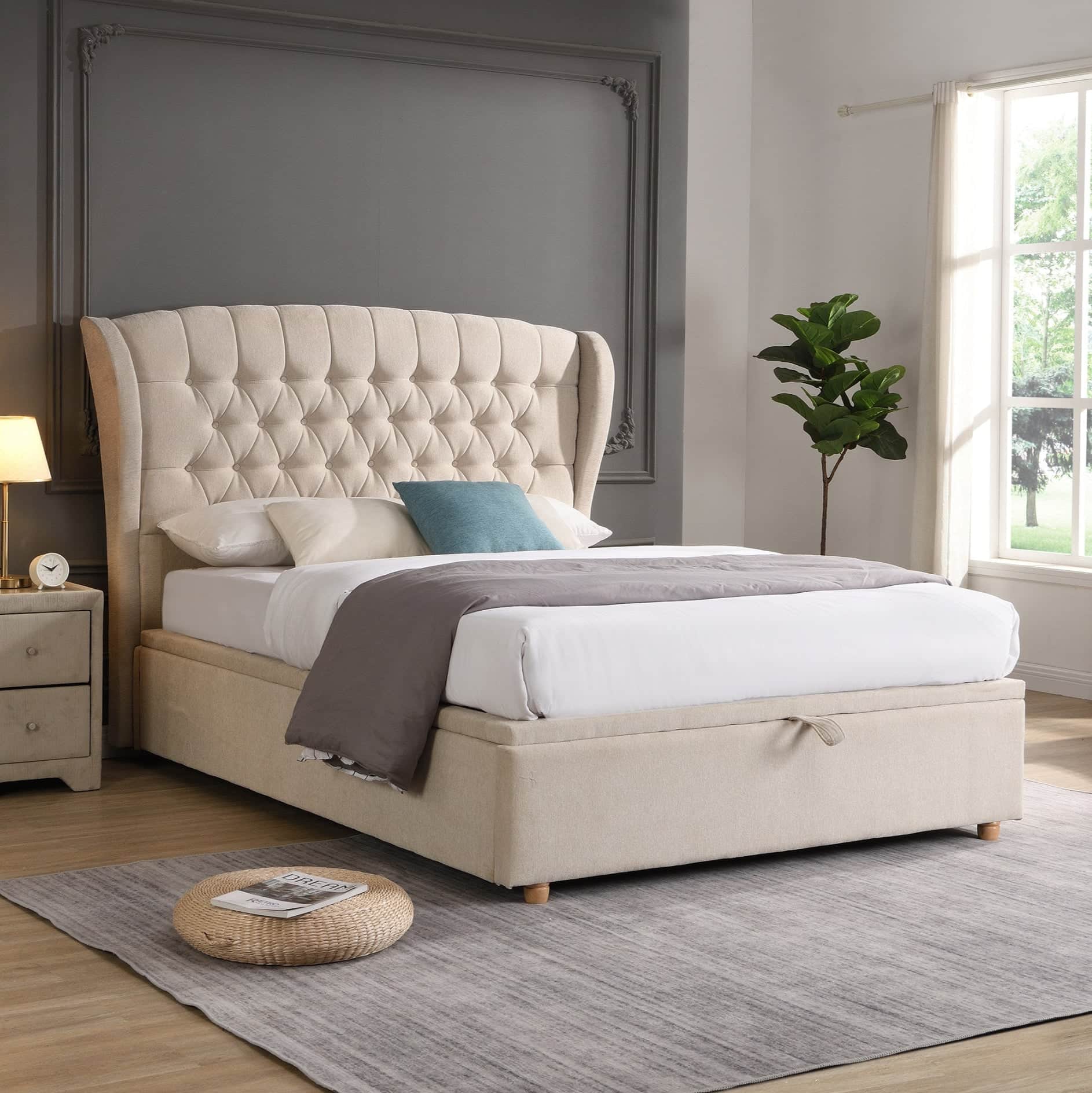 simply HAZEL Gas Lift Headboard LILY GAS-LIFT HEADBOARD  by simply HAZEL