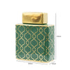 21cm Marrakech Ginger Jar Green Gold,Interior Design Range,Lina Home,Hazelwood Interiors,IE