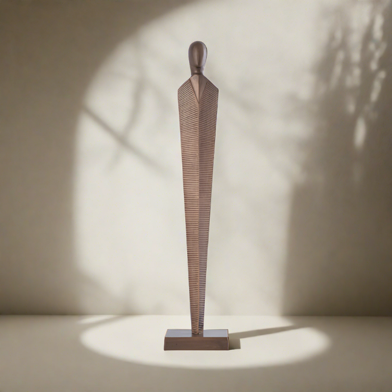 Large Bronze Metal Sculpture