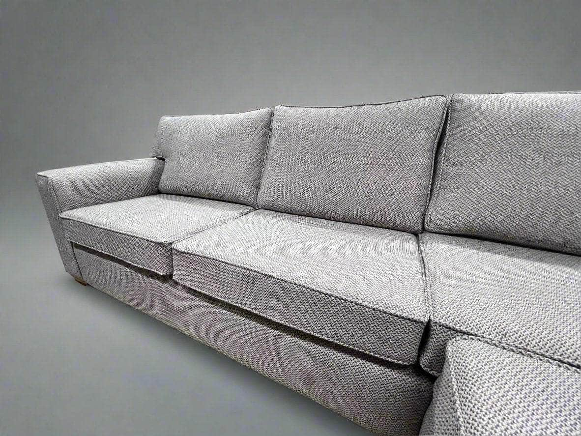 simply HAZEL Irish made Sofa MOLLY L Sofa custom Irish Made sofa in Soothing Stone (bespoke options available)