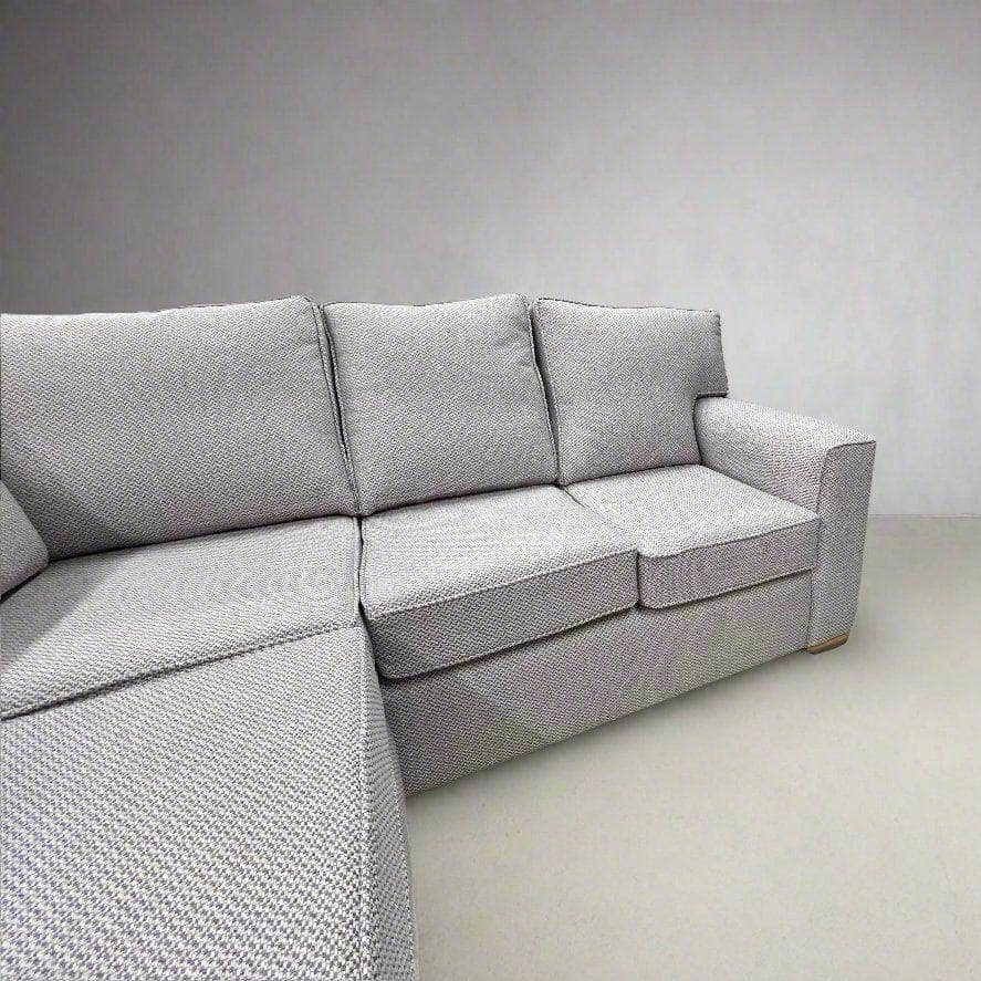 simply HAZEL Irish made Sofa MOLLY L Sofa custom Irish Made sofa in Soothing Stone (bespoke options available)