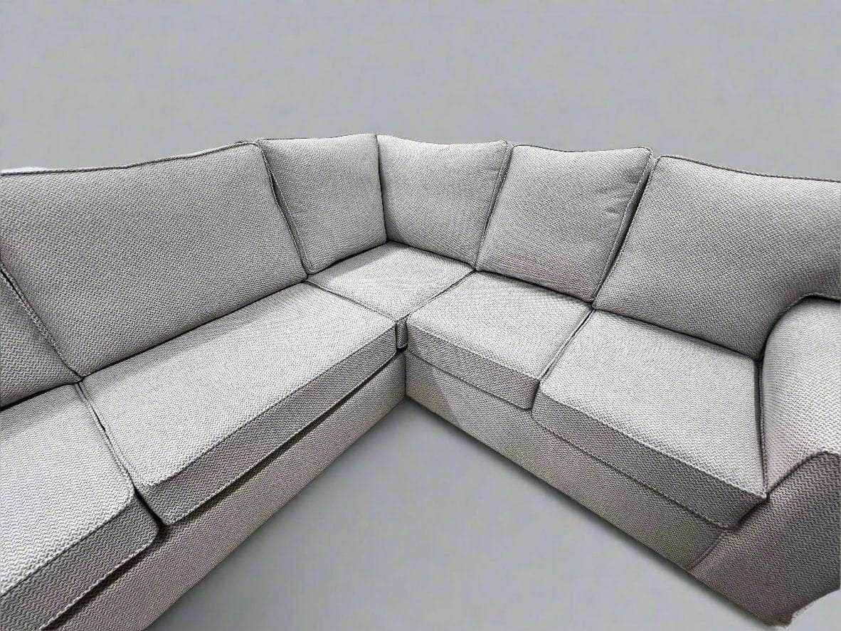 simply HAZEL Irish made Sofa MOLLY L Sofa custom Irish Made sofa in Soothing Stone (bespoke options available)