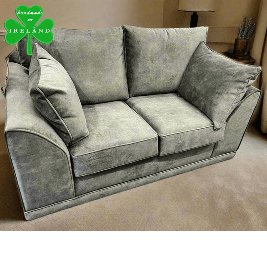simply HAZEL Irish made Sofa simply Hazel Brigid -  2 seat custom Irish Made sofa in Forest Green (bespoke options available)