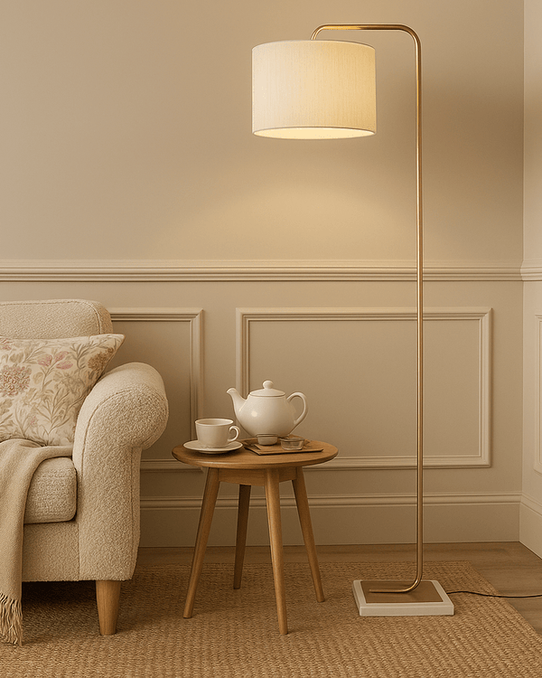THE ATHENA BRASS FLOOR LAMP
by simply Hazel