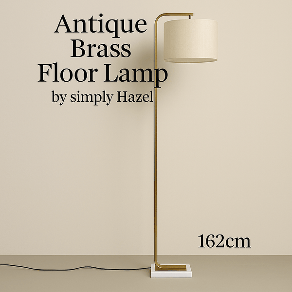 THE ATHENA BRASS FLOOR LAMP
by simply Hazel