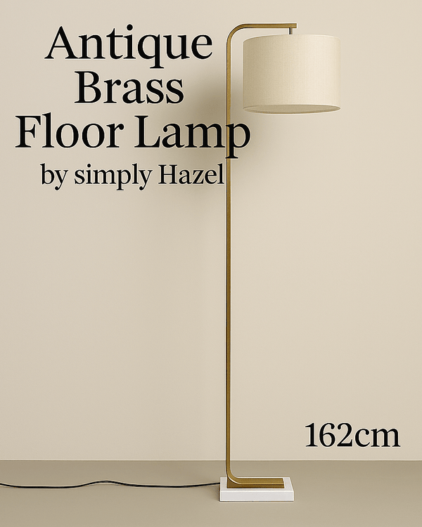 THE ATHENA BRASS FLOOR LAMP
by simply Hazel