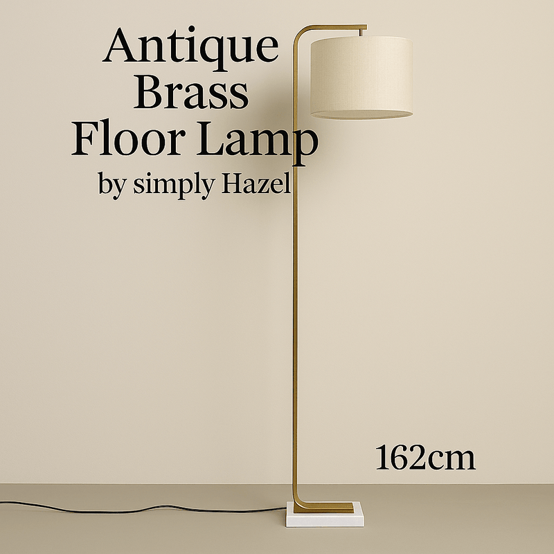 THE ATHENA BRASS FLOOR LAMP
by simply Hazel