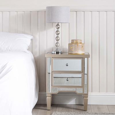 Four Ceramic Ball Lamp With Light Grey Shade