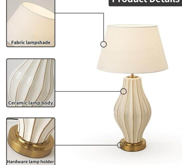 simply HAZEL Lamp simply Hazel Louisa 66cm Table Lamp