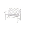 simply HAZEL Metal Garden Bench (Cathedral design)