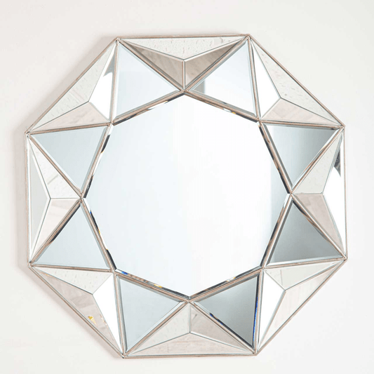 simply HAZEL Mirror 80cm 3D Wall Mirror