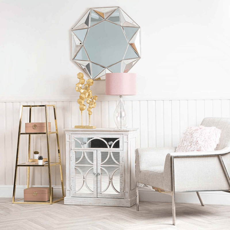 simply HAZEL Mirror 80cm 3D Wall Mirror