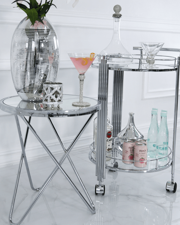 Cohen Clear Drinks Trolley