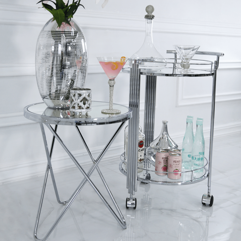 Cohen Clear Drinks Trolley