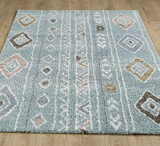 simply HAZEL Rugs 120/170cm / 104 Blue Alaska Shaggy Rug series