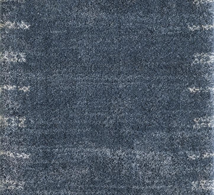 simply HAZEL Rugs 120/170cm / Dark Grey / Plain w/Border Venice Shaggy Rug series