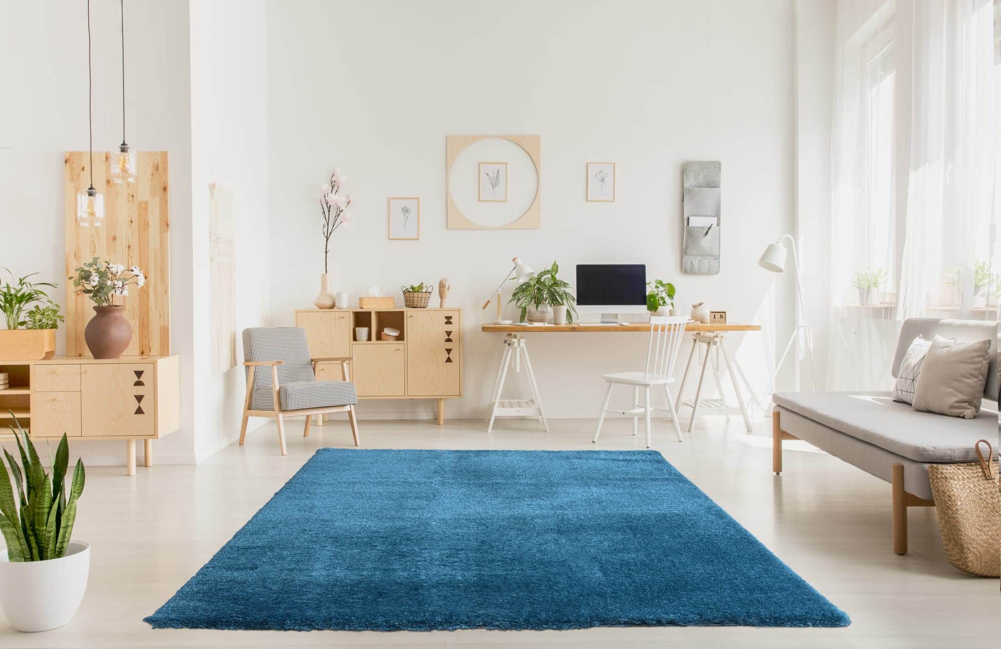 simply HAZEL Rugs Aquamarine Prada / 80/150cm PRADA SERIES RUG by simply Hazel