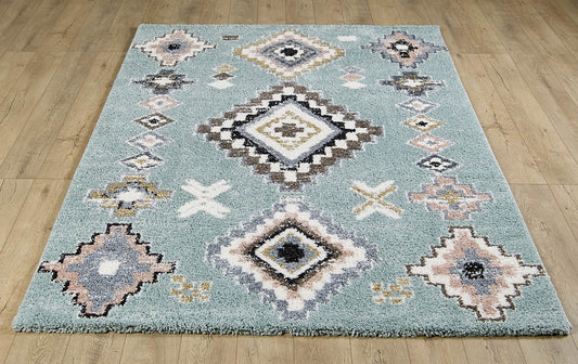 simply HAZEL Rugs Blue Alaska 123A / 80/150cm ALASKA SERIES RUG by simply Hazel