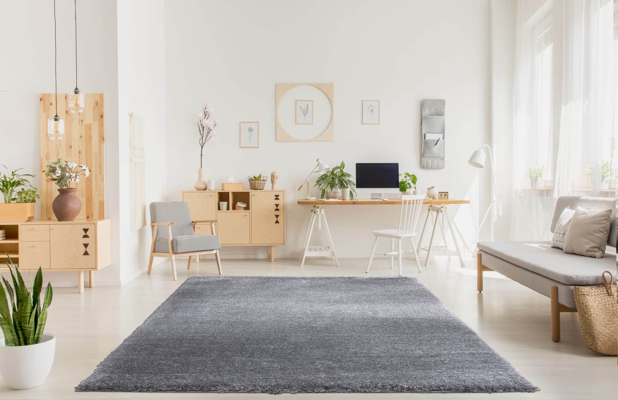 simply HAZEL Rugs Grey Prada / 80/150cm PRADA SERIES RUG by simply Hazel