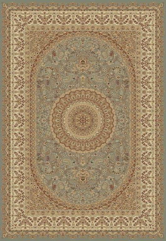 simply HAZEL Rugs HEREKE SERIES TRADITIONAL RUG 160 × 230 cm | Blue | Green | Red | Cream | by simply Hazel