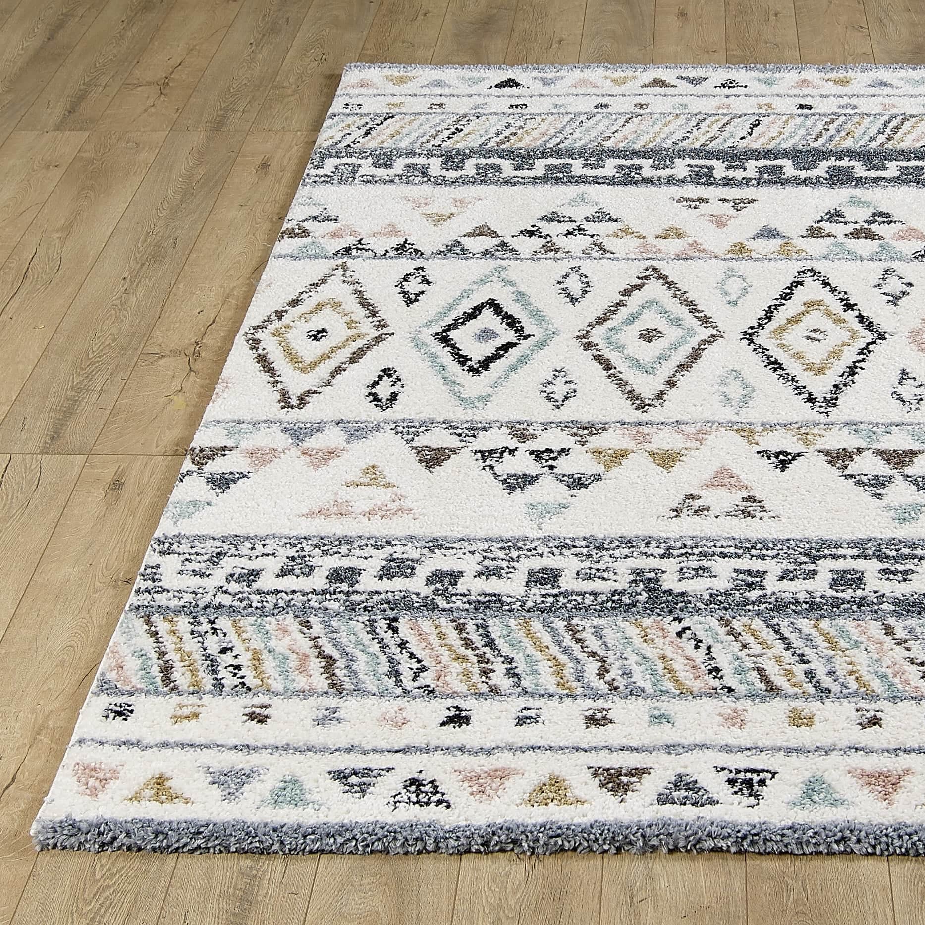 simply HAZEL Rugs White Alaska 115A / 80/150cm ALASKA SERIES RUG by simply Hazel