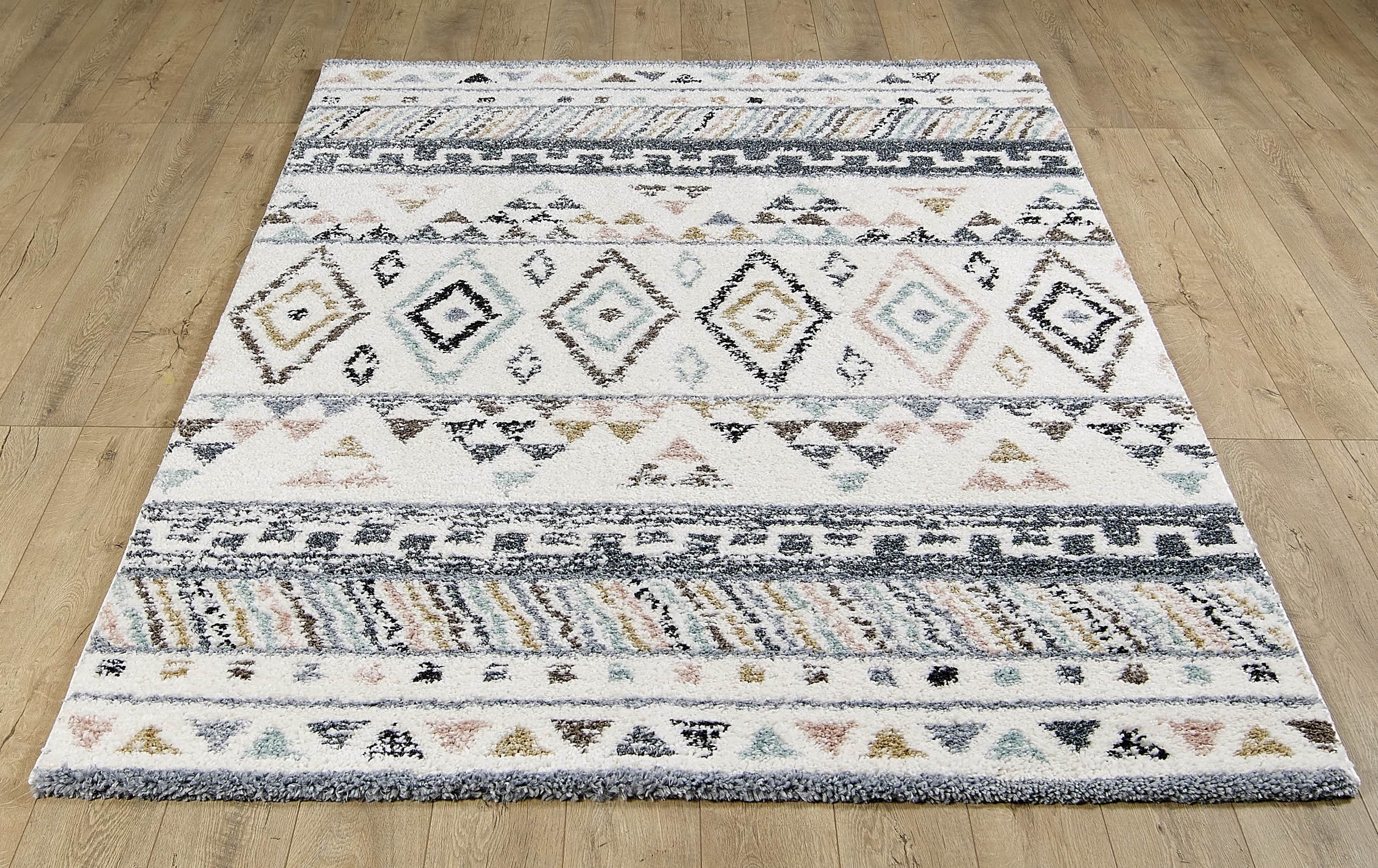 simply HAZEL Rugs White Alaska 115A / 80/150cm ALASKA SERIES RUG by simply Hazel