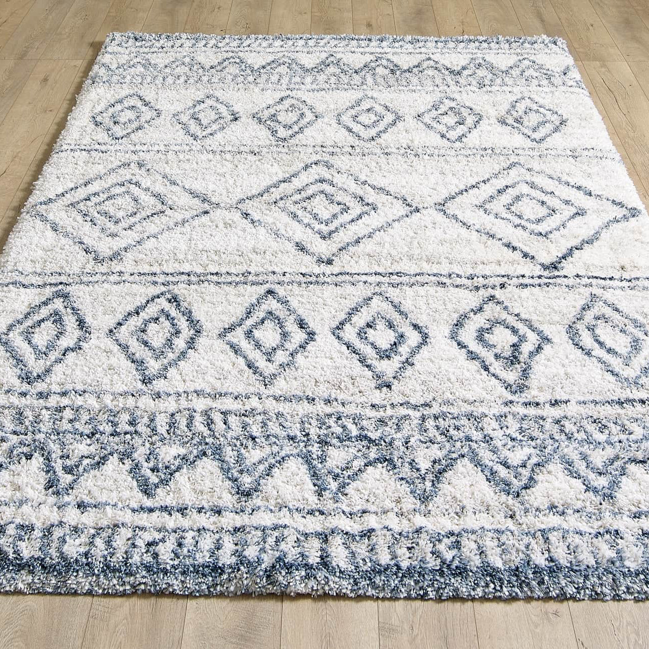 simply HAZEL Rugs White Venice 2941 / 80/150cm VENICE SERIES RUG by simply Hazel