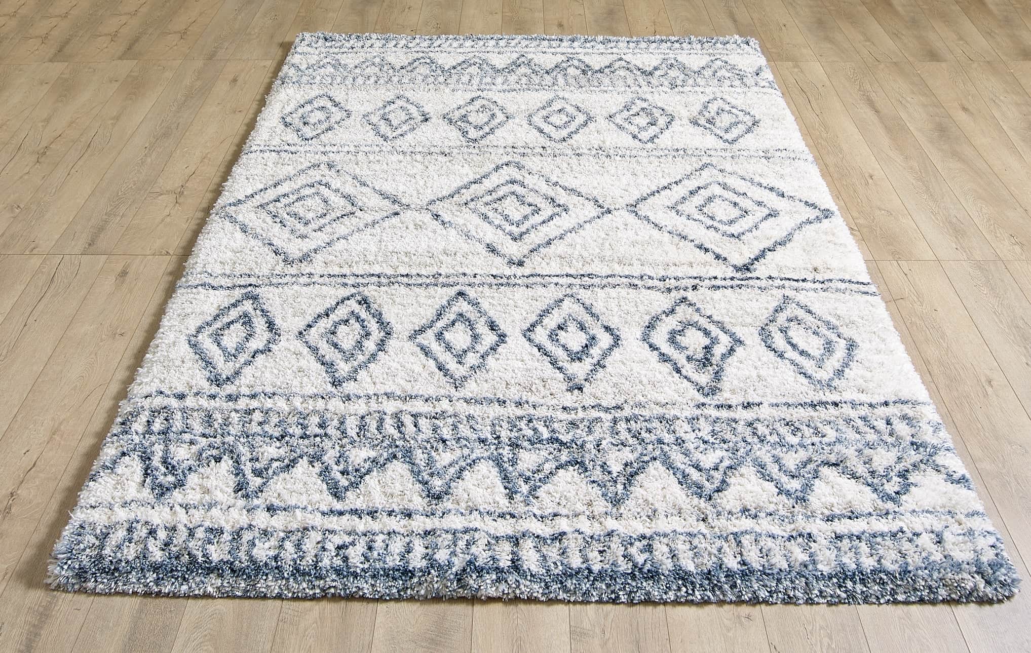 simply HAZEL Rugs White Venice 2941 / 80/150cm VENICE SERIES RUG by simply Hazel
