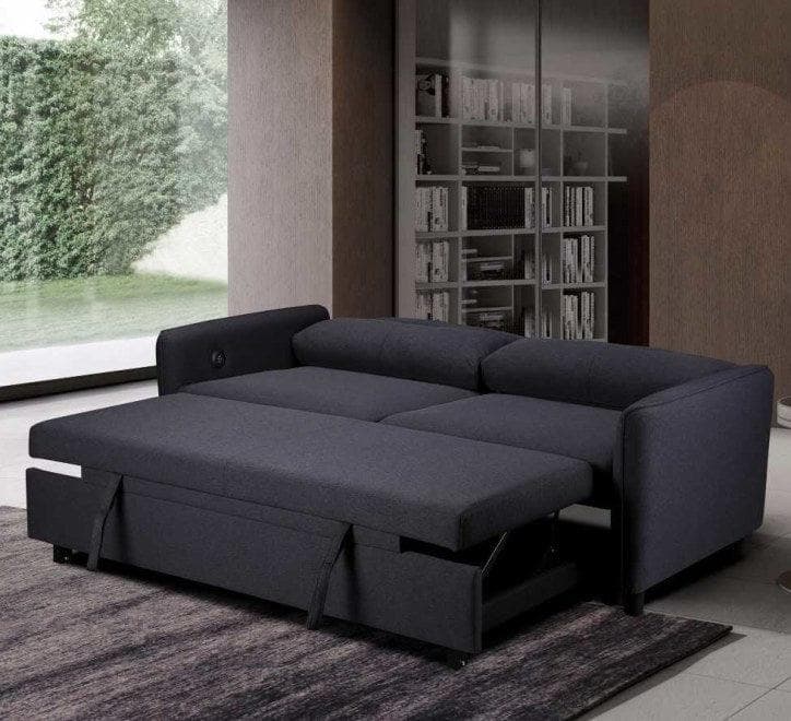 simply HAZEL Sofa-Bed Eclipse Grey Sofa-bed  - FREE DELIVERY