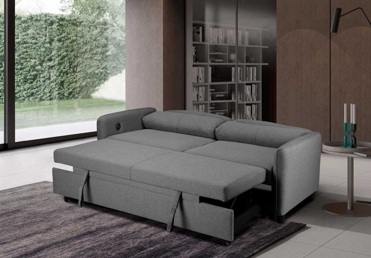 simply HAZEL Sofa-Bed Eclipse Grey Sofa-bed  - FREE DELIVERY