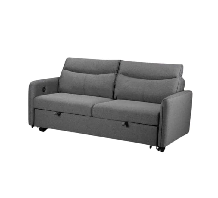 simply HAZEL Sofa-Bed Grey Eclipse Grey Sofa-bed  - FREE DELIVERY