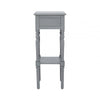 simply HAZEL Table Delta Grey 1 Drawer Side/Lamp Table