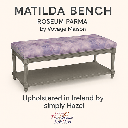 simply Hazel x Voyage Maison Voyage Maison Furniture X simply Hazel Custom Matilda Bench – Roseum Parma by Voyage Maison