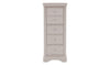 Vida Bedroom Vanities Taupe Mabel Tall Chest - 5 Drawer