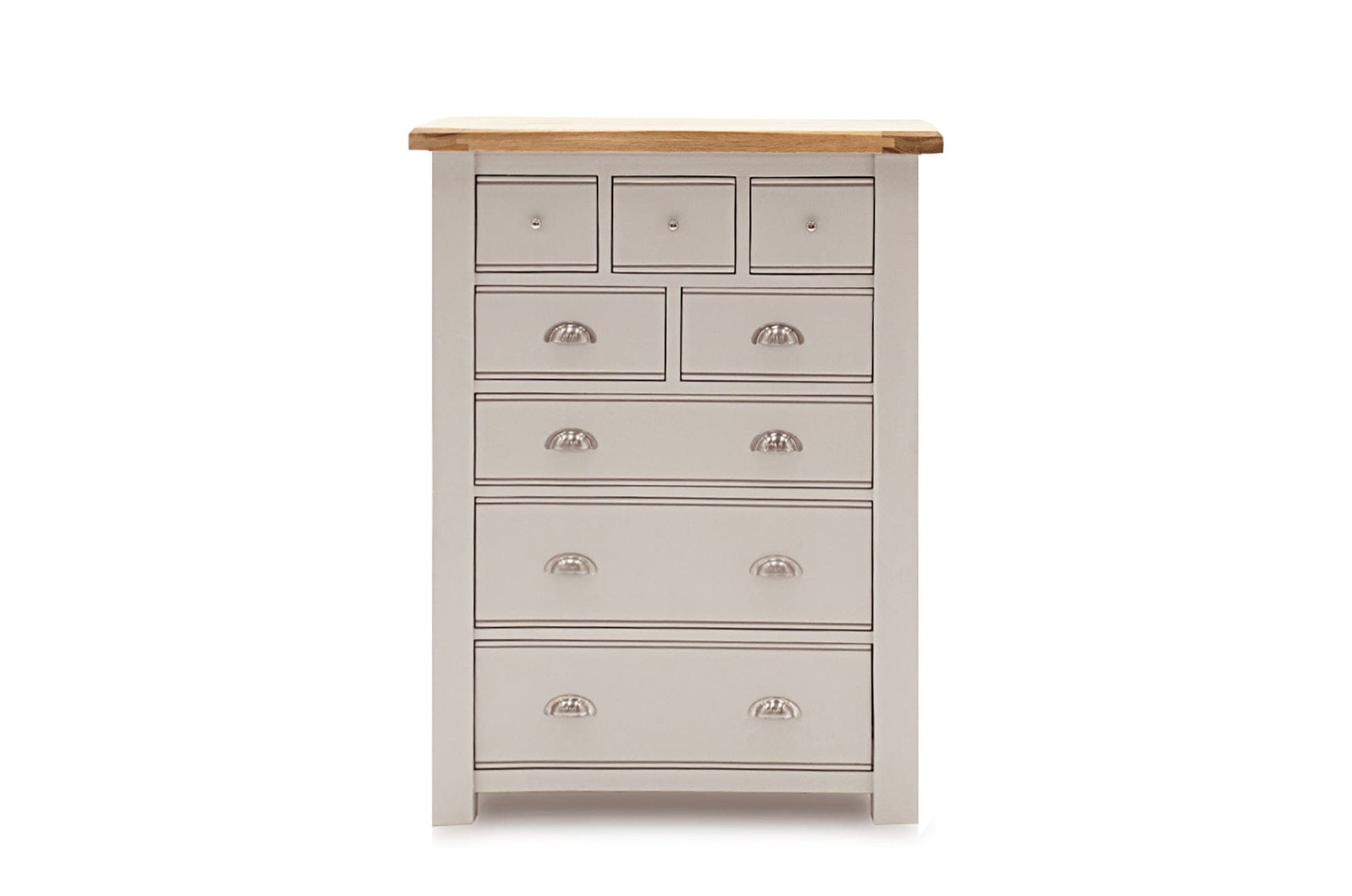 Vida Console Table Amberly Tall Chest - 8 Drawer