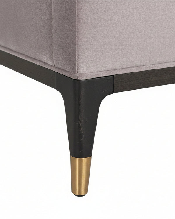 DILETTA BED Ebony Finish by Vida Living