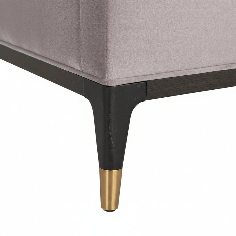DILETTA BED Ebony Finish by Vida Living