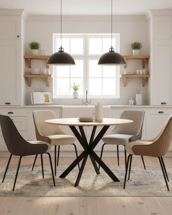 SADIA 1100 ROUND DINING TABLE by VIDA Living