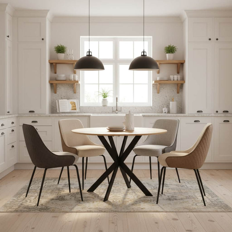 SADIA 1100 ROUND DINING TABLE by VIDA Living