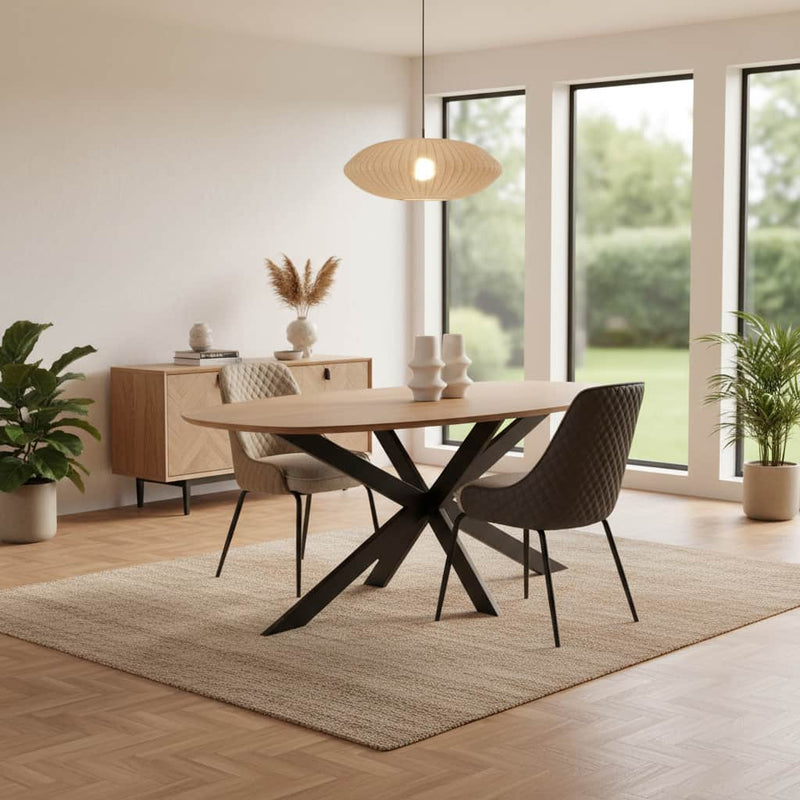 SADIA 2000 OVAL DINING TABLE by VIDA Living