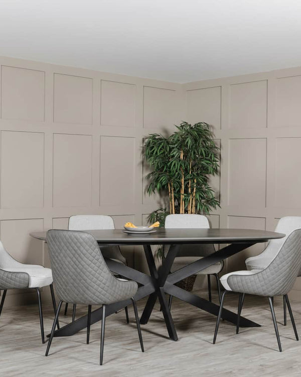 SADIA 2000 OVAL DINING TABLE by VIDA Living