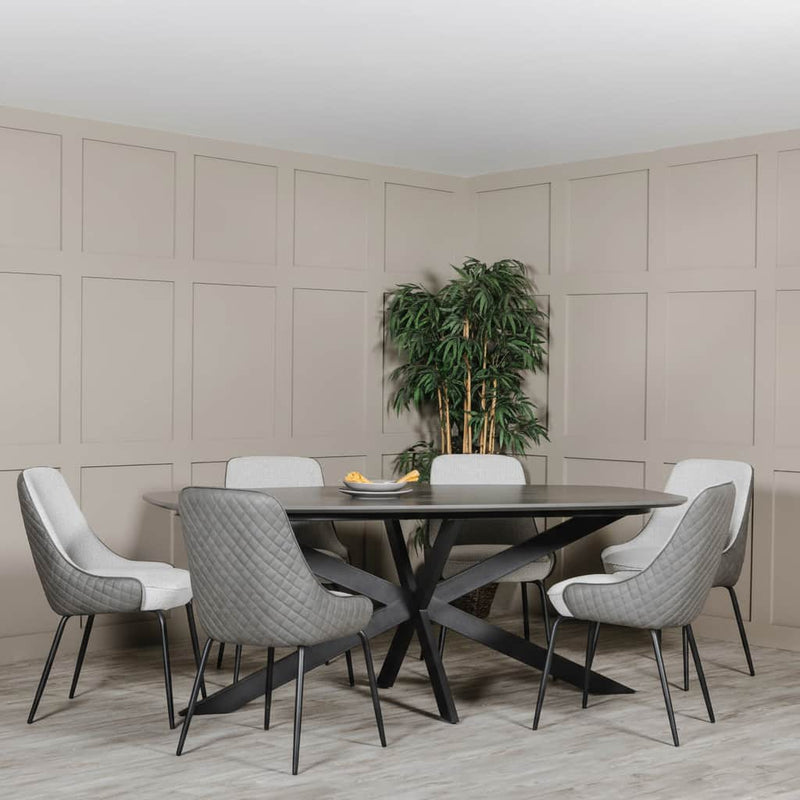 SADIA 2000 OVAL DINING TABLE by VIDA Living
