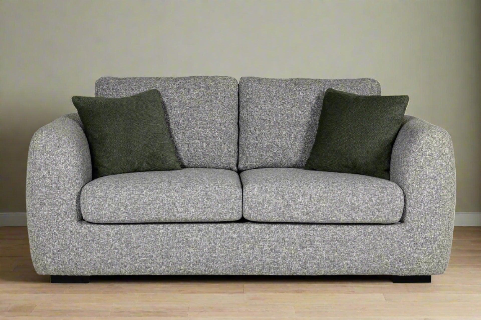 Vida Sofa Spencer 2 Seater Sofa in Grey or Natural