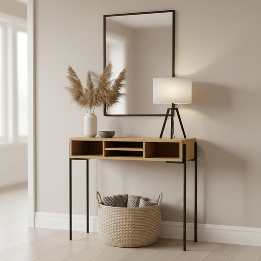 Vida Table Madrid Console Desk 900 by Vida Home