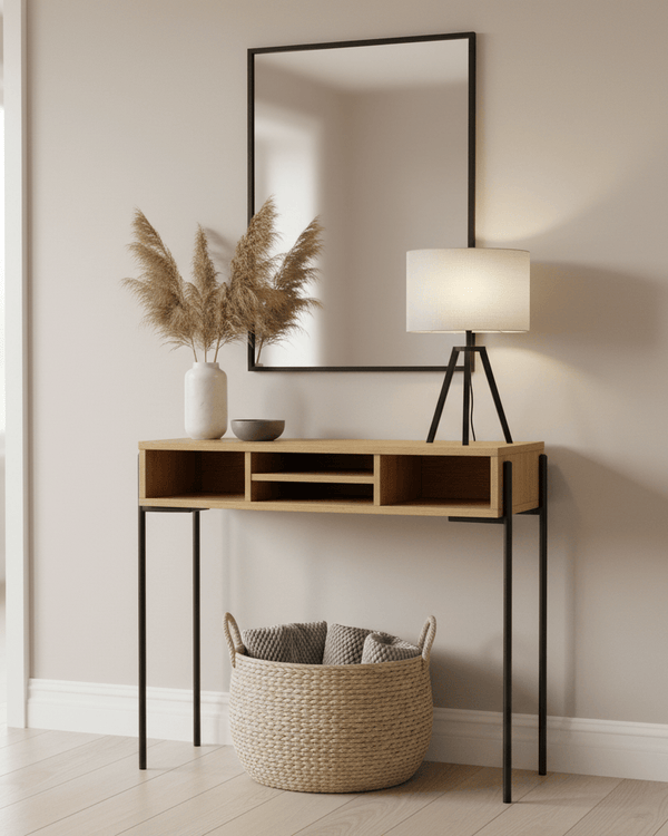 Madrid Console Desk 900 by Vida Home